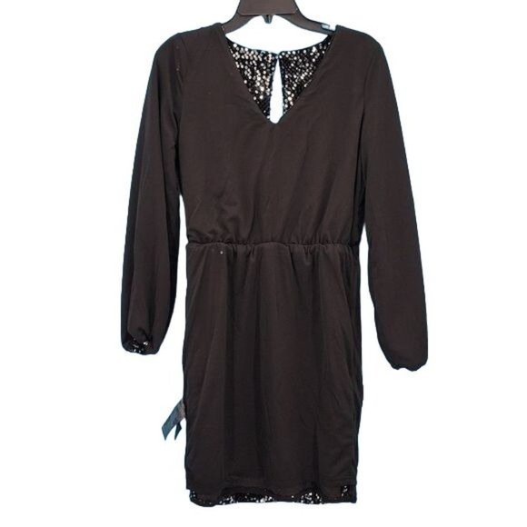 ICHI-Anthropologie Sequins Mini Dress Size M - Picture 9 of 10